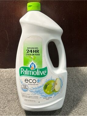 Palmolive ECO+ Gel Dishwasher Detergent Green Apple Scent, 75oz JUMBO